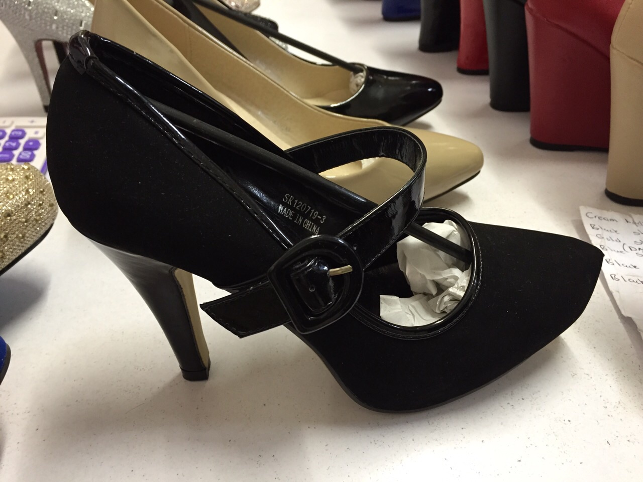Black Classy Lady heels